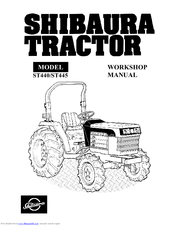 Shibaura ST445 Workshop Manual