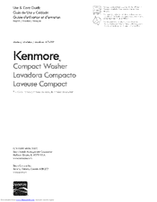 Kenmore 417.4191 series Use & Care Manual