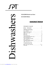 SPT SD-9239SS Instruction Manual