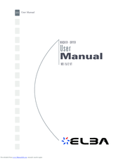 Elba WD 7512 VT User Manual