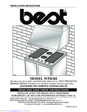 Best Best WPD28I Instructions Manual
