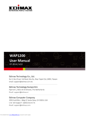 Edimax WAP1200 User Manual