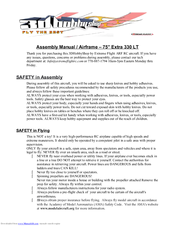 Extreme Flight Extra 330 LT Assembly Manual