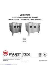 Market Forge Industries M36E Installation, Operation And Maintenance Manual