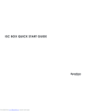 Dynascan ISC Box Quick Start Manual