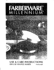 Farberware Millennium FWM700P Use & Care Instructions Manual