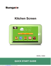 Sungale KS802 Quick Start Manual