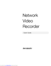 Revo RH16NVR1 Quick Manual