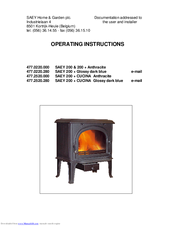 Saey 200+ series Operating Instructions Manual