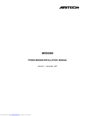 Aritech MOD2000 Installation Manual