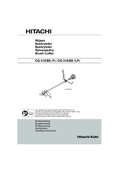 Hitachi CG 31EBS Handling Instructions Manual