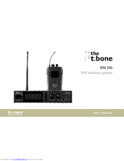 thomann IEM 200 R User Manual