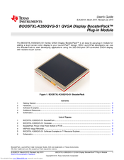 Texas Instruments BOOSTXL-K350QVG-S1 User Manual