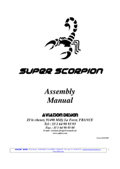 Aviation Design super scorpion Assembly Manual