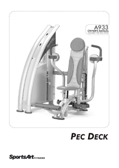 SportsArt Fitness A933 Owner's Manual