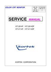Kortek KT-2114F Service Manual
