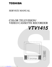 Toshiba VTV1415 Service Manual