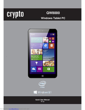 Crypto QW8000 Quick User Manual