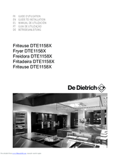 DeDietrich DTE1158X Manual To Installation