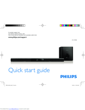 Philips HTL3110B Quick Start Manual