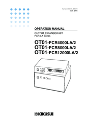 Kikusui OT01-PCR4000LA/2 Operation Manual