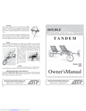 ATP Electronics VR85 Double Vision Tandem Owner's Manual