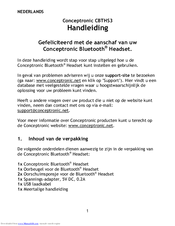 Conceptronic CBTHS3 User Manual