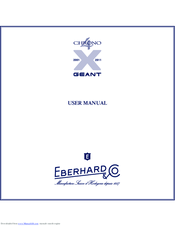 Eberhard Chrono 4 X Geant User Manual