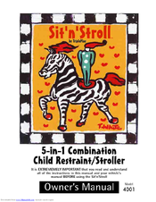 TriplePlay Sit'N'Stroll 4001 Owner's Manual