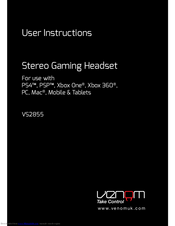 VENOM Nighthawk VS2855 User Instructions