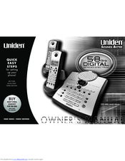Uniden DSS 5855 series Owner's Manual