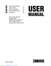 Zanussi ZRT27100WA User Manual