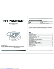 Premier BP-3946 Instruction Manual