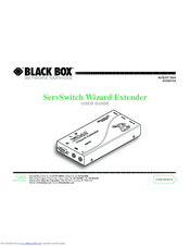 Black Box ServSwitch Wizard ACU5012A User Manual