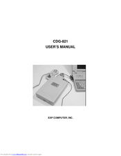 EXP Computer CDG-821 User Manual