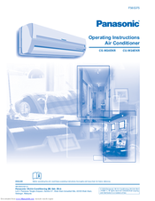 Panasonic CS-W24EKR Operating Instructions Manual