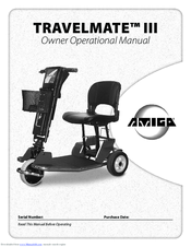 Amiga TravelMate III Owner's Manual