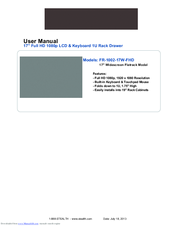 stealth.com FR-1002-17W-FHD User Manual