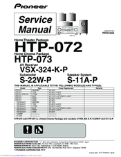Pioneer HTP-073 Service Manual