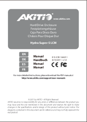 Akitio Hydra Super-5 LCM Manual