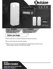 XVision XA002 Instructions Manual