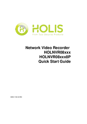 Holis HOLNVR08xxx8P Quick Start Manual