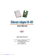 Sparr 01-103 User Manual