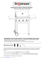 Grillstream GSCL30R Instructions Manual