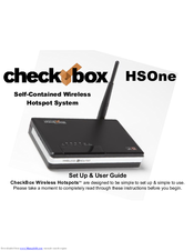 CheckBox HSOne Setup & User Manual