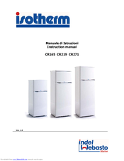 Isotherm CR271 Instruction Manual