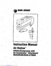 Black & Decker Air Station 9528 Instruction Manual