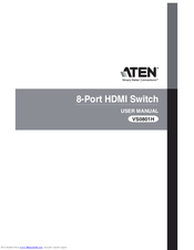 ATEN VS0801H User Manual