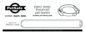 Petsafe pawz away PWF00-14406 Operating And Training Manual