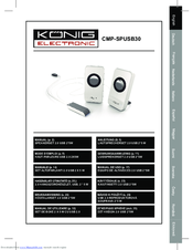 Konig CMP-SPUSB30 User Manual